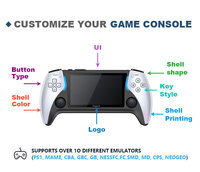 Console de jeu de poche G50V Mini, double joystick 3D, écran HD 5 pouces, sortie TV, double joueur, pour enfants, lecteur de jeux vidéo rétro