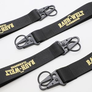 Wholesale Custom Tactical Key Straps Heavy Duty Nylon Keychain Lanyards with Olecranon Buckle for <b>Car</b> Enthusiasts Tuning Clubs - Product Image 3