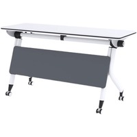 Vente en gros de meubles de bureau table de réunion pliante de formation table pliante ronde de bureau moderne salle de conférence table pliable