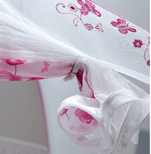 Tienda antimosquitos emergente con fondo de red de diseño plegable para adultos Tienda de campaña de verano para cama y viaje - Product Image 3