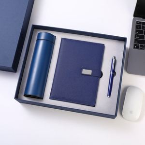 2025 Premium A3 <b>A4</b> A5 Notebook Set with PU Leather Cover Book and Pen & Cup Custom Logo Business Gift - Product Image 4