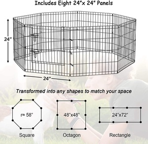 China Factory Foldable Metal <strong>Dog</strong> Exercise <strong>Pen</strong> / Pet Playpen/<strong>dog</strong> Run Cage - Product Image 3