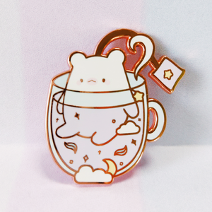 Broche <span class=keywords><strong>de</strong></span> Esmalte Metálico Color Oro <span class=keywords><strong>Rosa</strong></span> con Diseño <span class=keywords><strong>de</strong></span> Oso, Pin <span class=keywords><strong>de</strong></span> Solapa <span class=keywords><strong>de</strong></span> Esmalte Duro para Accesorios DIY - Product Image 1