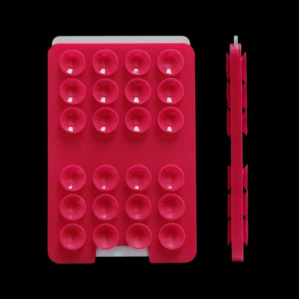 Red Card insertion, double-sided suction cup, logo