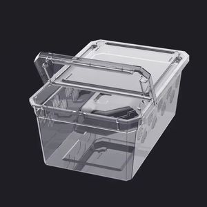 Caja de Cría de Serpientes Transparente Portátil Faunario Terrario para Reptiles y Anfibios Incluyendo Dragón Barbudo Araña y Rana - Product Image 4
