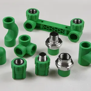 REHOME ISO15874 PPR fittings green and white ppr fittings PN20 PPR pipe fittings