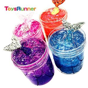 Colorful Mermaid Tail Fishbowl <b>Beads</b> Glitter Accessories Sequins Crystal Mud Putty Slime - Product Image 1