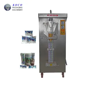 Automatic Small Bag Plastic Pouch Water Milk Juice Liquid Sachet Filling Packing making Machine