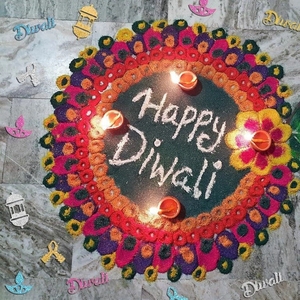 100 pièces de confettis Diwali, décorations de table <span class=keywords><strong>en</strong></span> papier pailleté doré, décorations de fête, Fête des Lumières, fournitures Deepavali pour la table à manger à la maison - Product Image 4