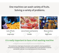 Borstelroller Perzik Pompoen Verwerking Fruit Schoonmaken Waxen En Grade Machine Voor Fruit