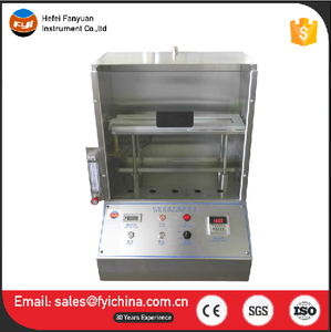 Chambre d'essai automatique simple YG815B LED | Testeur d'inflammabilité/combustion horizontale pour usage textile et industriel - Product Image 6