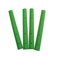 Bandes de guidage incurvées en UHMWPE pour convoyeurs, idéales pour les usines de fabrication