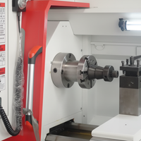Tour automatique de correction de la distorsion des jantes métalliques avec moteur intégré |   Machine de réparation de roues avec garantie d'un an