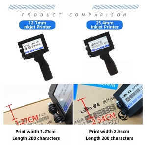 Portable 12.7mm Handheld Inkjet <strong>Printer</strong> 600dpi Resolution <strong>Card</strong> &amp; T-Shirt Logo Mini <strong>Printer</strong> for Aluminum Cups for Ink - Product Image 2