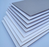 Panneau gris laminé de 1mm 1.5mm 2mm 3mm/panneau duplex avec revêtement pour cadres photo et bougies