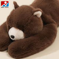 Peluche ours à câliner, haute qualité, 1000g, 65cm, rembourrage en coton PP doux, cadeau unisexe
