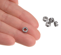 Mini compresseur d'air avec roulement MR63ZZ 3x6x2.5mm, roulements à billes miniatures à gorge profonde de haute précision 630ZZ pour voitures RC et petits jouets