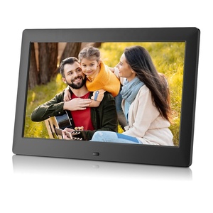 Marco de Fotos Digital USB de 10.1 Pulgadas, Marcos de Fotos Inteligentes con Tarjeta SD Sin WiFi, Pantalla IPS con Control Remoto, Fácil de Usar para Personas Mayores - Product Image 1