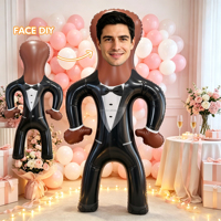 Poupée gonflable personnalisée en PVC Mart, figurine gonflable amusante pour fêtes, jouet gonflable pour fêtes, accessoires photo pour mariages