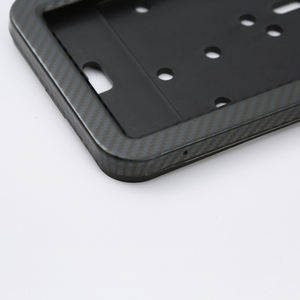 Prix de gros Cadre de plaque d'immatriculation de voiture en plastique vierge de taille européenne imperméable et durable pour voitures - Product Image 6