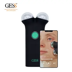 GESS taşınabilir mikro akımlı yüz germe makinesi güzellik Microcurrent yüz germe cihazı