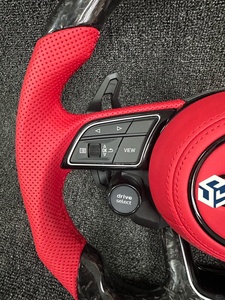 พวงมาลัยคาร์บอนไฟเบอร์ออกแบบได้ตามต้องการสำหรับรถ <span class=keywords><strong>Audi</strong></span> <span class=keywords><strong>RS</strong></span> A3 A4 A5 A6 C7 B8 R8 S3 S4 RS7 S5 <span class=keywords><strong>Q3</strong></span> Q5 RS3 TT RS5 RS6 B9 - Product Image 2