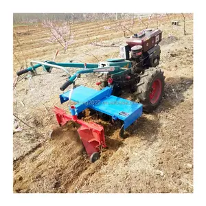 Motor diesel multiuso para jardinagem, Ridger, o melhor cultivador de máquina agrícola de duas rodas, mini trator agrícola 25hp 20hp 12hp