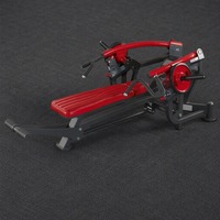 Banc de musculation horizontal réglable, machine d'entraînement de la poitrine à structure stable pour le développement des pectoraux