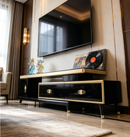 Ensemble Table Basse et Meuble TV pour Salon Usage Domestique 2026 Nouveau Modèle Populaire Luxe Haut de Gamme Moderne pour Appartements et Villas