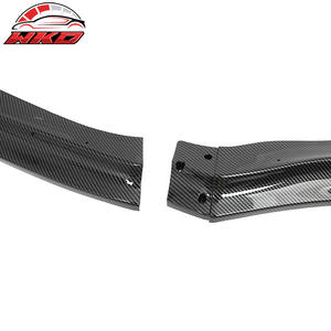 Lèvre de pare-chocs avant pour Subaru WRX STI 2015-2021 3PC Style CS Kit d'impression en fibre de carbone de haute qualité Kit de carrosserie - Product Image 6