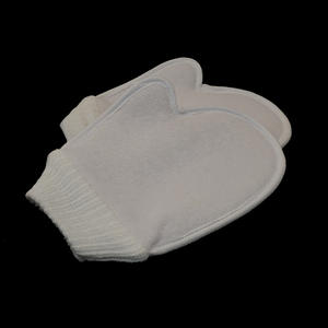 1pc Soft Natural Loofah Glove Double-sided Body Scrub Sponge Pad Shower Body Scrubber Mitt for Shower Spa Skin Clean Bath Gloves - Product Image 2