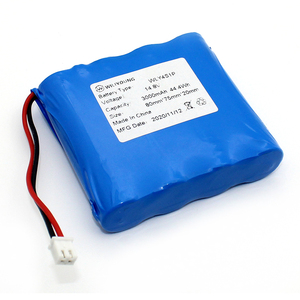 Paquete de batería recargable 4s1p 18650 14,8 V 3600mAh 6600mAh Paquete de batería de iones de litio para fuente de alimentación de emergencia - Product Image 2