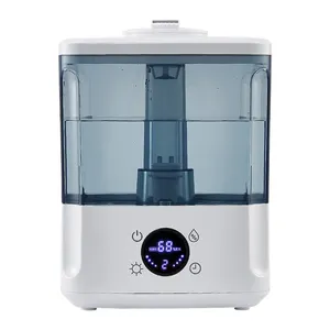 4.5L Handle Top Filling Transparent Water Tank Touch LCD Cool Mist Fogger Humidifier