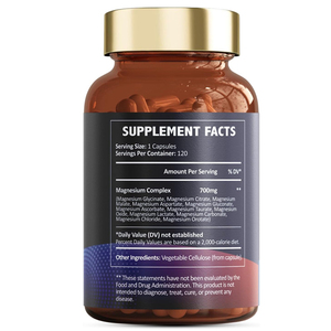 Cápsula de complejo de magnesio 12 en 1 para blanquear la piel, multivitamina E a C, biotina, queratina, cápsula de colágeno, suplemento para el cabello - Product Image 6