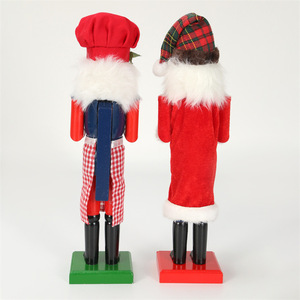 Venta al por mayor: Popular Muñeco <span class=keywords><strong>de</strong></span> Papá Noel <span class=keywords><strong>de</strong></span> 38 cm con clip, <span class=keywords><strong>de</strong></span> polietileno, para decoración navideña y regalo festivo - Product Image 2