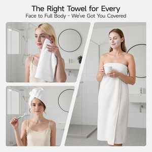 Juego de <span class=keywords><strong>Toallas</strong></span> de Algodón 100% OEKO-TEX al por Mayor, con Borde de Espiga, Felpa, Calidad Hotelera, para Hotel y Hogar - Product Image 5