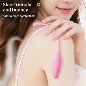 Mini œuf vibrant contrôlé par <span class=keywords><strong>application</strong></span> - 9 modes, étanche IPX7, vibromasseur en silicone liquide, recharge USB, sextoy discret, en vrac - Product Image 3