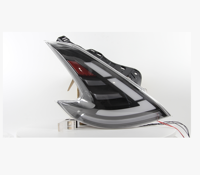 Feux arrière complets RGB YLA pour Nissan 370z (2008-2019) – Kit de modernisation avec projecteur LED et accessoires de feux arrière – Pièces automobiles