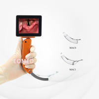 Stetoskop Memori Laryngoscope Anak, Peralatan Operasi Anestesi Saluran Udara Sekali Pakai 8GB ~ 64GB