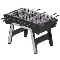 Table de baby-foot professionnelle de tournoi, de bureau, pour l'entraînement, avec tiges télescopiques sécurisées