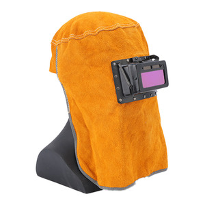 Masque de soudage en peau de vache à assombrissement automatique haute Performance nouveau bouclier facial automatique pour le meulage de hottes de soudage de haute qualité - Product Image 5