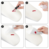 Repose-main en forme de U pour manucure, facile à nettoyer, repose-bras pour les techniciennes des ongles