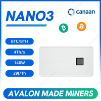 Miner Bitcoin ASIC Harsh Canaan Avalon Nano3 Nano3S 4 6T 140W silencieux pour usage domestique ou professionnel, minage solo