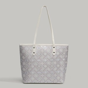 2025 fábrica al por mayor de lujo otro material <span class=keywords><strong>Zhuang</strong></span> brocado bolso de mujer, nueva moda invierno vintage señora Bolso grande Tote - Product Image 1