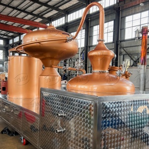 500L Capacité Cuivre Charente Toujours pour Boisson Esprit Distillation Boîte de Vitesses Pompe Moteur Noyau Rhum Brandy Fruits Vin Reflux Stills - Product Image 6