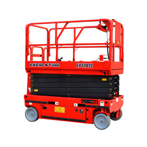 Piattaforma di Lavoro Cingolata 4-14M, Sollevatore a Forbice Industriale, Piattaforma di Sollevamento Aerea Mobile Elettroidraulica - Product Image 3