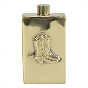 Jerry Can antique plaqué or luxe bière bouteille de vin cadeaux accessoires uniques décoratif Golden Jerry Can marque personnalisée - Product Image 1