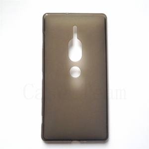 Fabricant de gros étuis en TPU mat souple givré couverture arrière étui de téléphone portable en silicone pour Sony <span class=keywords><strong>Xperia</strong></span> <span class=keywords><strong>XZ2</strong></span> Premium noir - Product Image 3