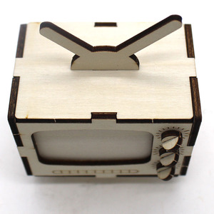 Kit Educativo de Madera para Ensamblar, Serie de Modelos de Televisores, para Educación STEM, Enseñanza en el Aula, Proyectos de Manualidades para Niños - Product Image 1