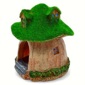Decoração de Aquário em Forma de Casa de Cogumelo, Paisagem Subaquática em Resina, um Espaço de Esconderijo e Brincadeira para Peixes Betta - Product Image 5